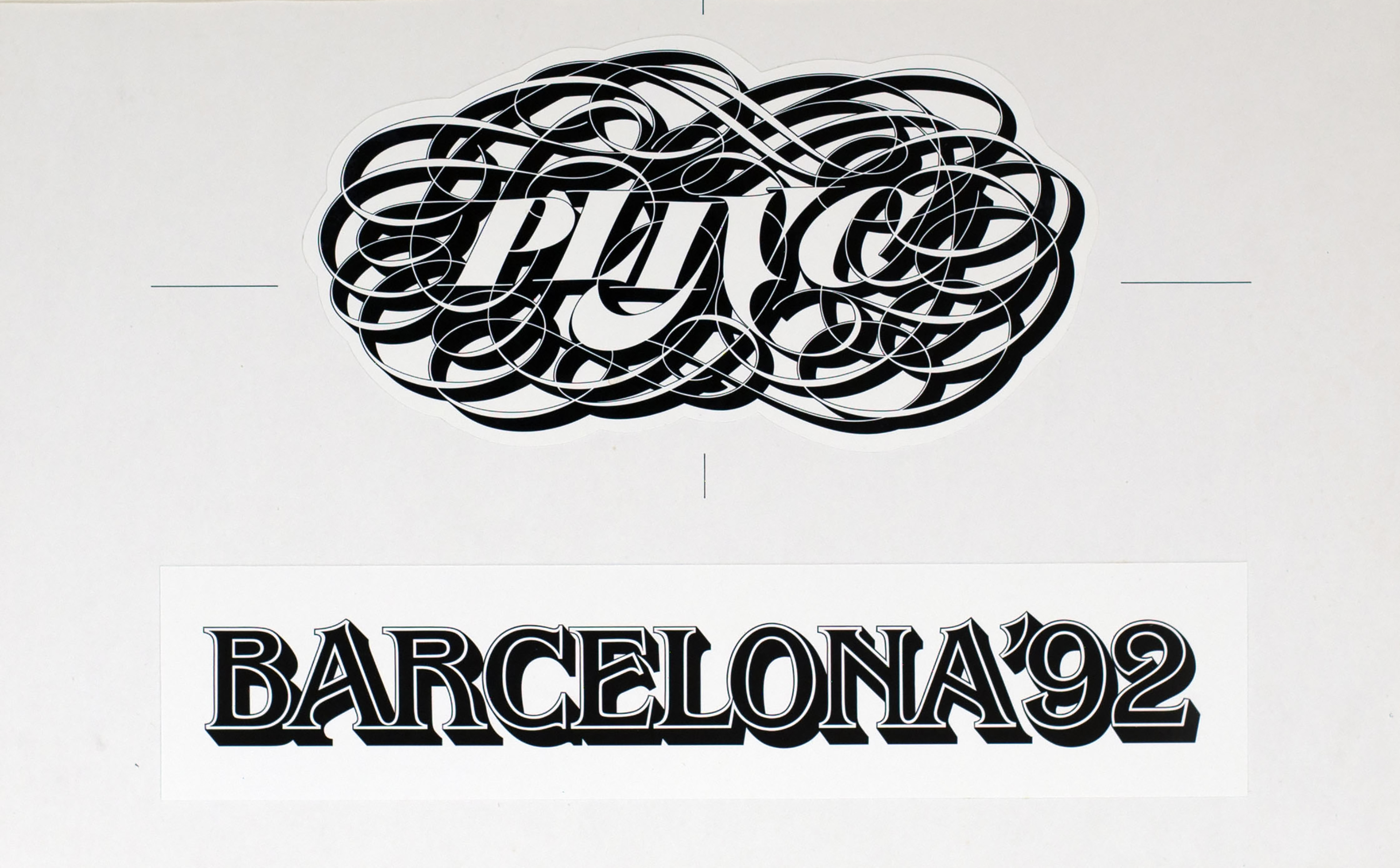 logotype for PLINC and for Barcelona '92